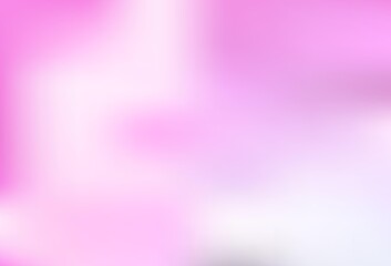 Light Pink vector blurred bright pattern.