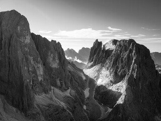Obraz premium Ball Pass, dolomites