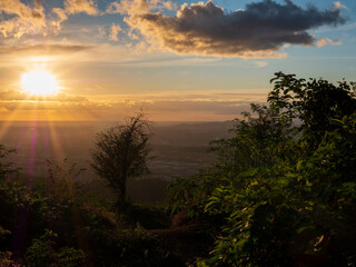 Sunset from Brescia hills