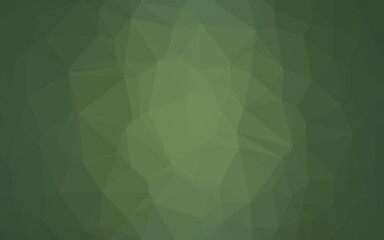 Fototapeta premium Light Green vector abstract mosaic background.