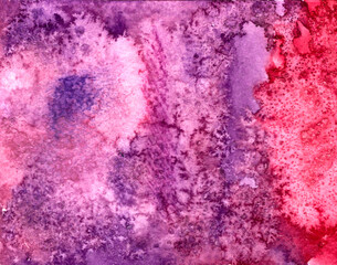 abstract watercolor pink background