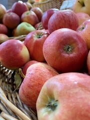 apples in a basket