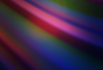 Fototapeta premium Dark Purple, Pink vector glossy abstract layout.