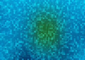 Light Blue, Green vector texture in rectangular style.