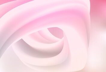 Light Pink, Yellow vector glossy abstract background.