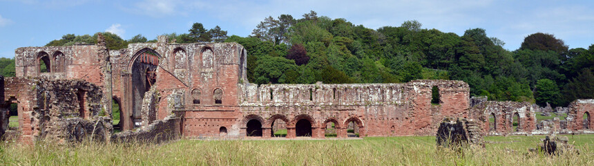 Furness Abbey, in Barrow in Furness, Cumbria, England, UK