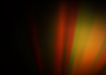 Dark Orange vector abstract blurred pattern.