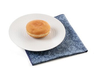 Sugar fried on plate