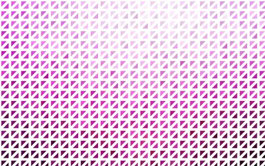 Light Pink vector cover in polygonal style.