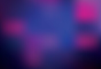 Dark Pink vector blurred template.
