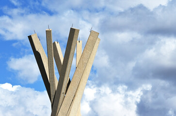 Top of Wigwam Sculpture