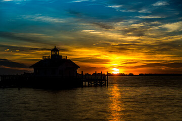 Lighthouse During Sunrise
