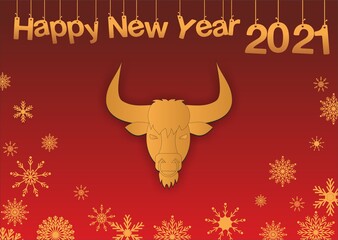 Postcard for the new year 2021