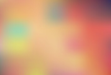 Light Green, Red vector blurred bright texture.