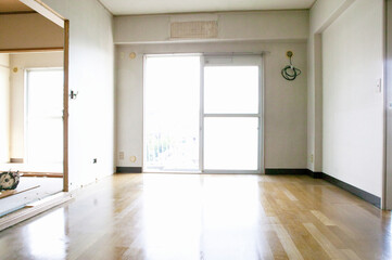 リフォーム前のリビングルーム