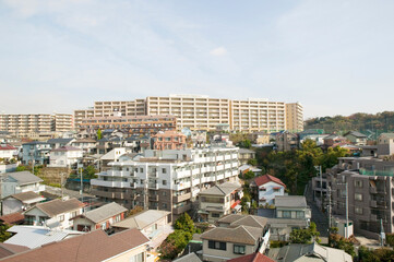 Naklejka premium マンションから見た風景