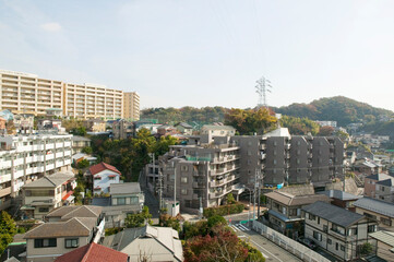 Fototapeta premium マンションから見た風景