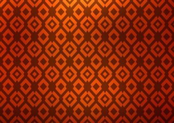Dark Orange vector backdrop with rectangles, squares.