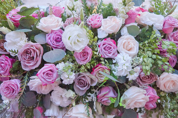 arreglo floral para mesa de dia de boda