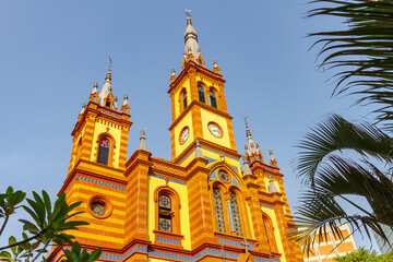 Fototapeta na wymiar Facade of the São José Church, Belo Horizonte state of Minas Gerais, Brazil.
