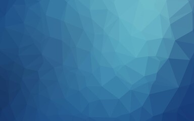 Light BLUE vector abstract mosaic background.
