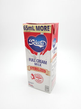 Selecta full cream milk in Manila, Philippines