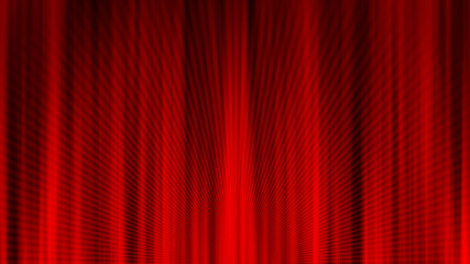 集中線　放射線　赤いカーテン　ドレープカーテン
Concentrated line. Red curtain material. Drape curtain.