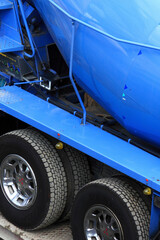 コンクリートミキサー車