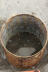 ボーリング工事用の鉄管