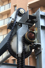 二段式パーキングの駆動歯車