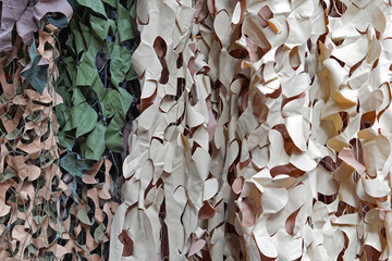 Desert camo net
