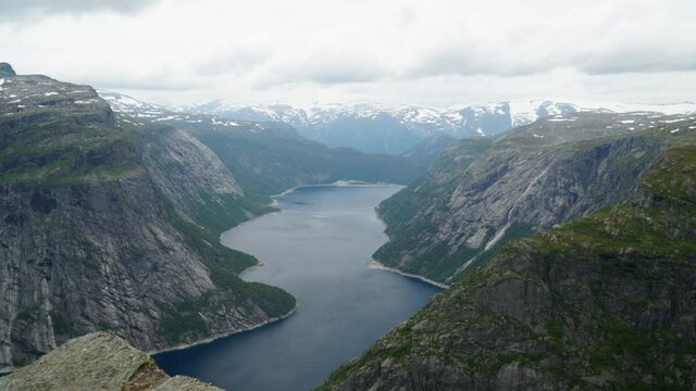 Trolltunga Norway timelapse
