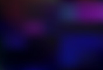 Dark Purple vector blurred template.