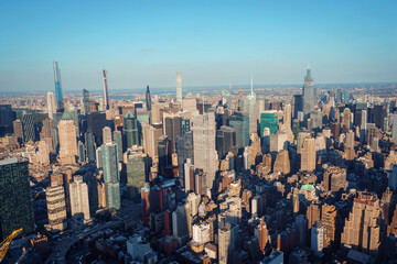 New York skyline. Midtown view