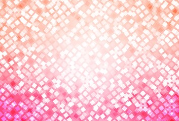 Light Pink vector background with rectangles.
