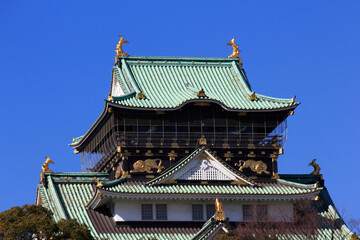 Obraz premium 大阪城天守閣