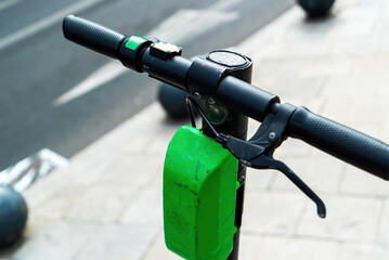 Electric sharing scooter