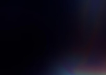 Dark BLUE vector bokeh and colorful pattern.