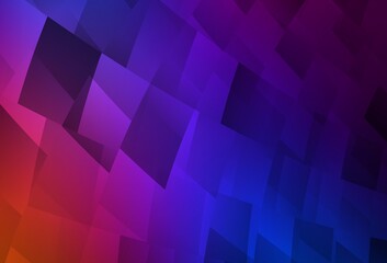 Light Blue, Red vector layout with lines, rectangles.