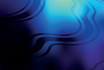 Dark BLUE vector abstract bright pattern.