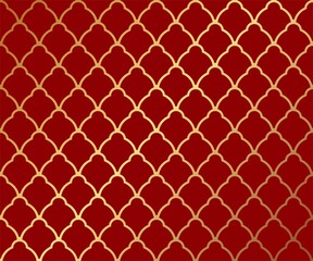 Fototapeta premium Chinese traditional vector art. seamless pattern in Chinese style.