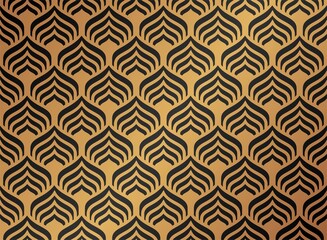 Arabic traditional vector art. seamless pattern in Arabic style.