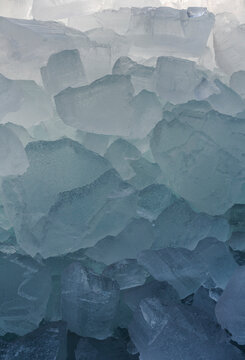 Colourful Abstract Ice Forms