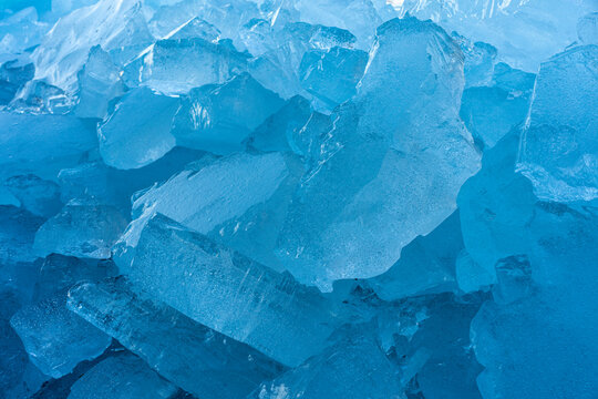 Colourful Abstract Ice Forms