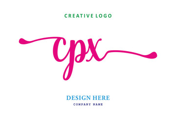 simple CPX letter arrangement logo is easy to understand, simple and authoritative