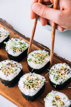 Vegan maki sushi