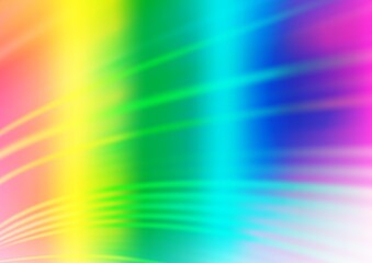 Obraz premium Light Multicolor, Rainbow vector bokeh and colorful pattern.