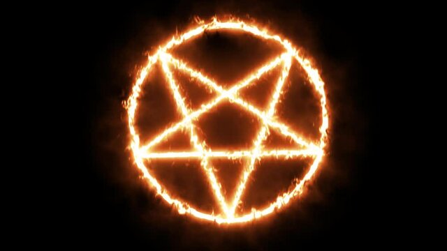 Fire Pentagram Animation