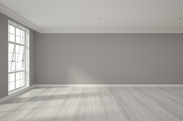 3d rendering interior decoration empty room © tigger11th