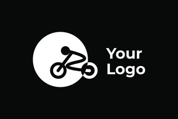 Biking, linear, stylish logo vector illustration of a high quality and modern Bicycle